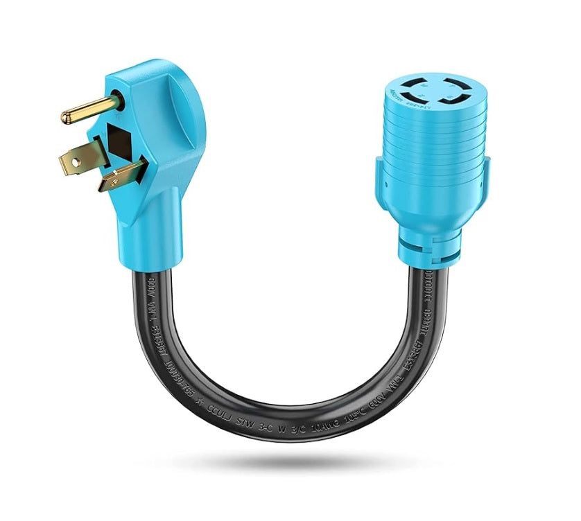 NEMA TT-30P to L14-30R Adapter Cord